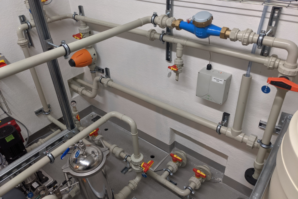 Containerised water treatment plant for Microsoft data centre cooling systems