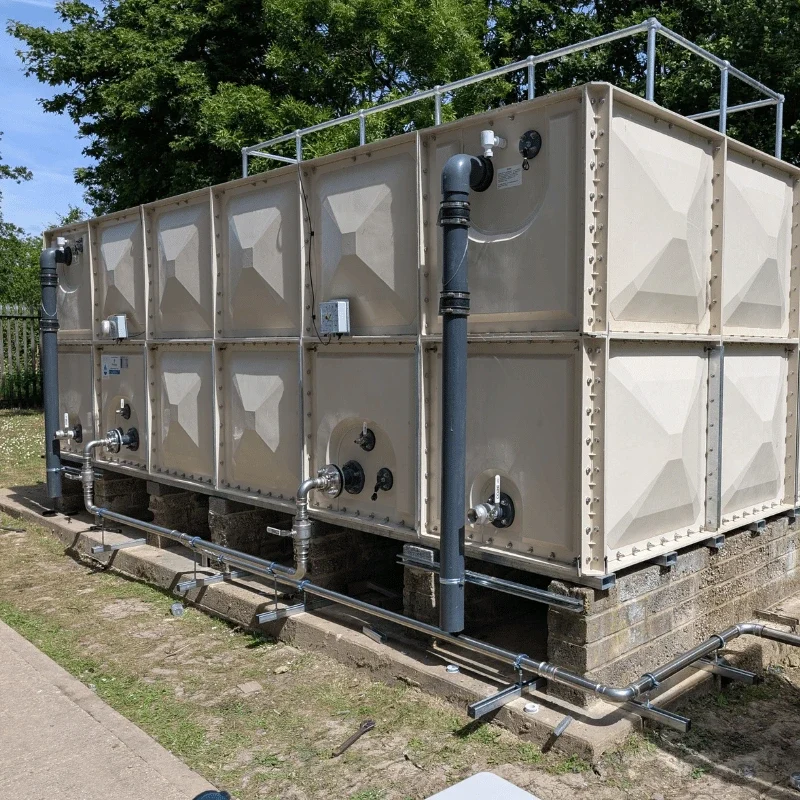 Sectional Water Storage Tank Installation – G's Fresh Beetroot Factory, March, Cambridgeshire